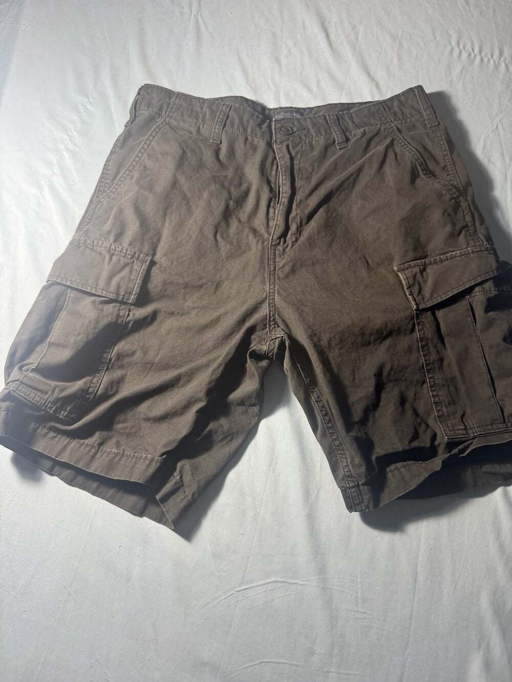 Levi's Cargo Shorts Size W33 Black Cotton